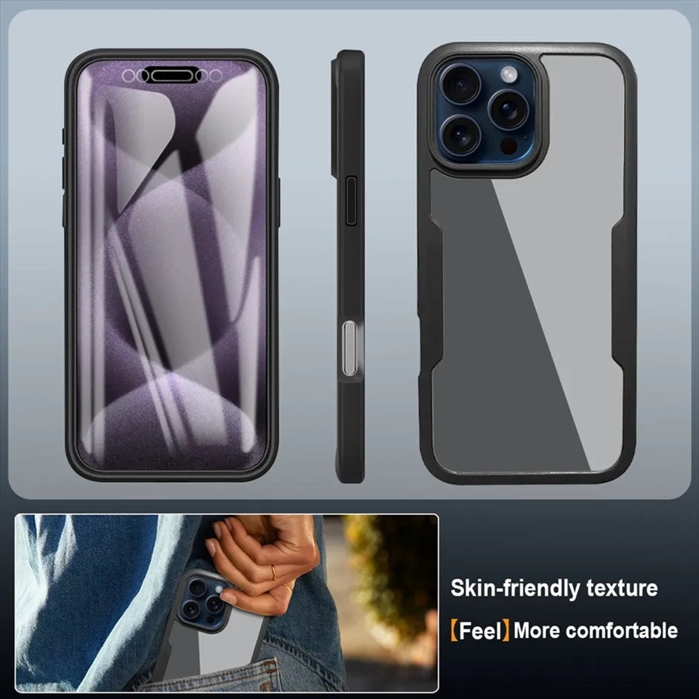Funda para Apple iPhone 17 Pro, Techsuit, ColorVerse 360, Azul