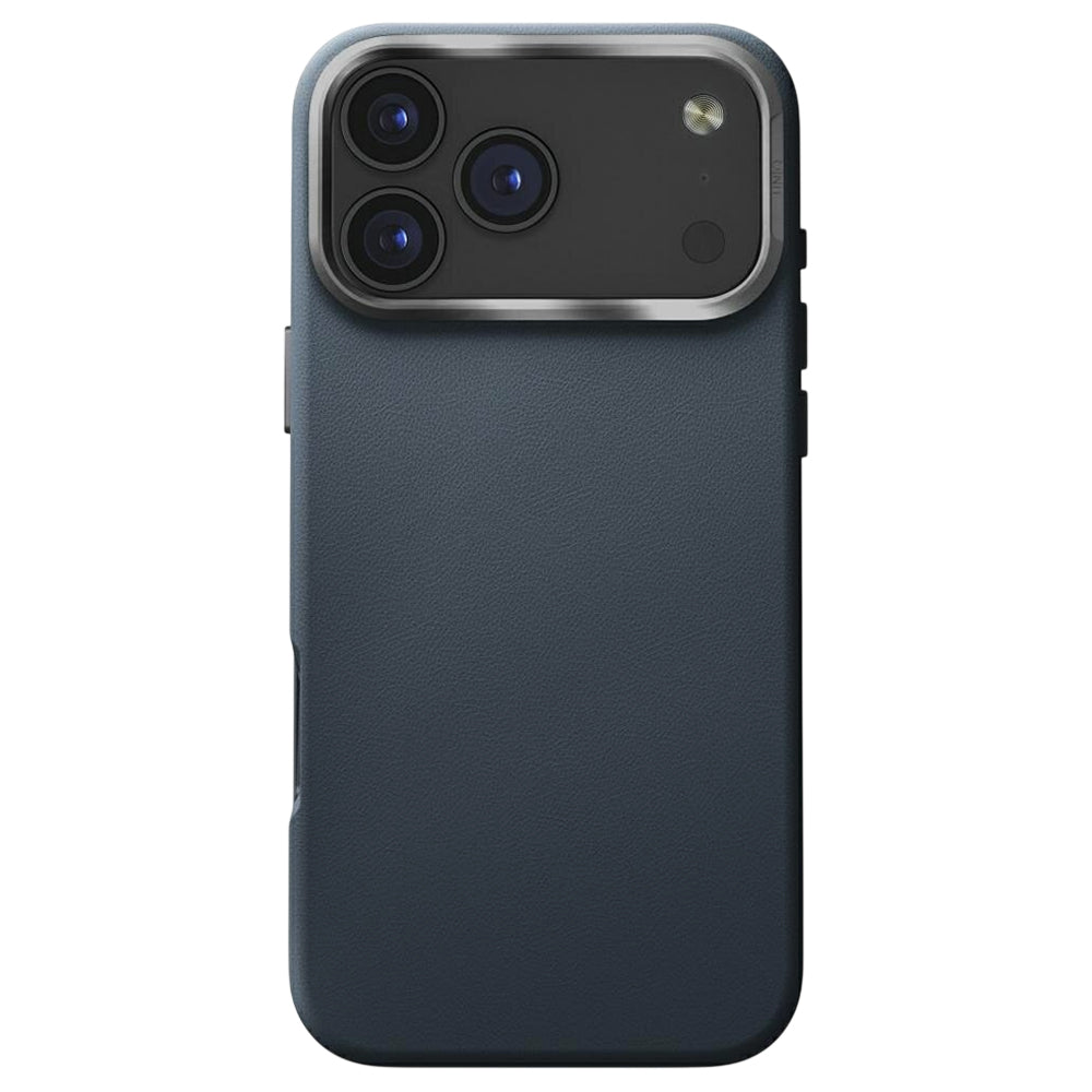 Funda para Apple iPhone 17 Pro, UNIQ, Lyden Leatherette, Azul