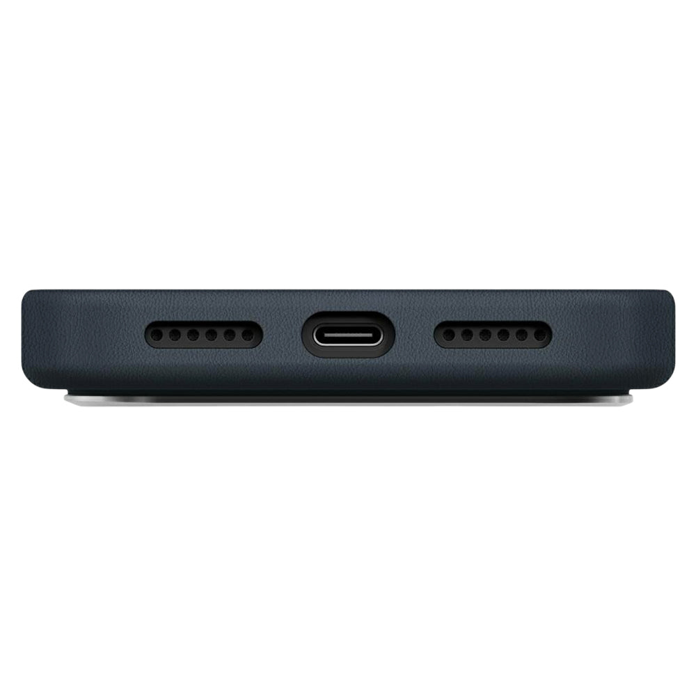 Funda para Apple iPhone 17 Pro, UNIQ, Lyden Leatherette, Azul