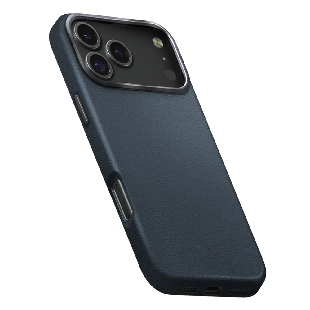 Funda para Apple iPhone 17 Pro, UNIQ, Lyden Leatherette, Azul
