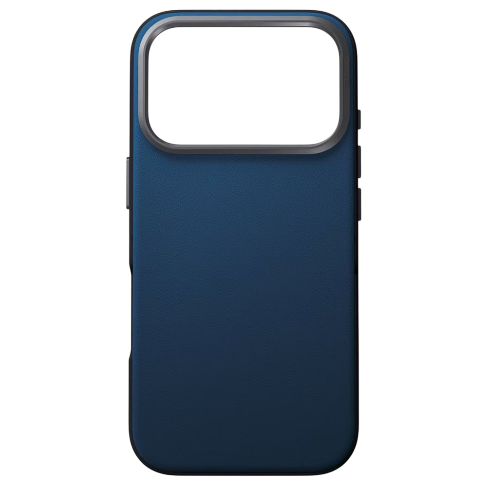 Funda para Apple iPhone 17 Pro, UNIQ, Lyden Leatherette, Azul Negro