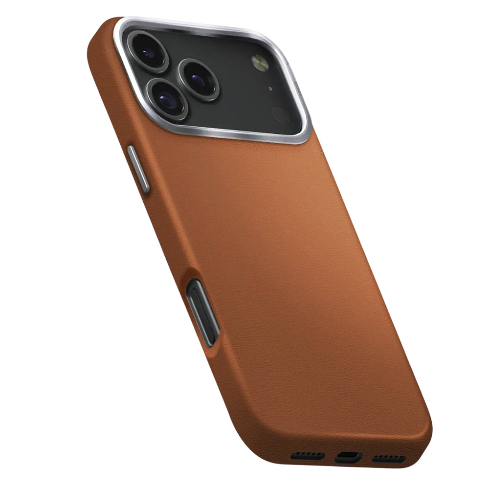 Funda para Apple iPhone 17 Pro, UNIQ, Lyden Leatherette, Marrón