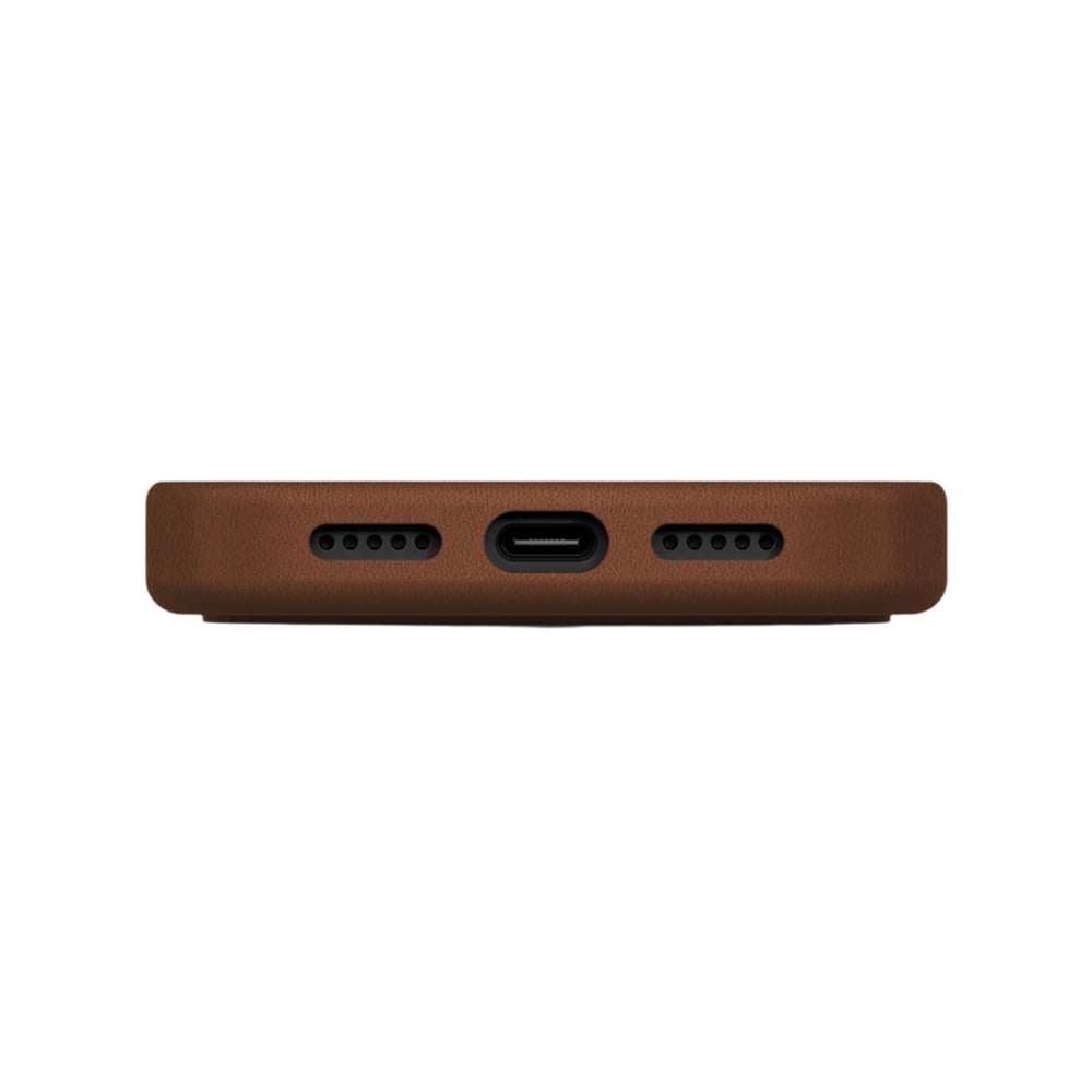 Funda para Apple iPhone 17 Pro, UNIQ, Lyden Leatherette, Marrón