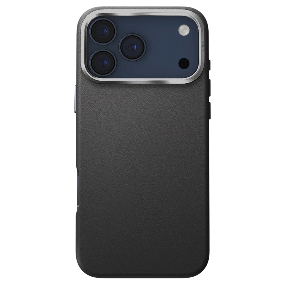 Funda para Apple iPhone 17 Pro, UNIQ, Lyden Leatherette, Negra