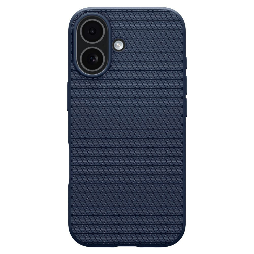 Funda para Apple iPhone 17, Spigen, Liquid Air, Azul Marino ACS10370