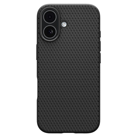 Funda para Apple iPhone 17, Spigen, Liquid Air, Negra Mate