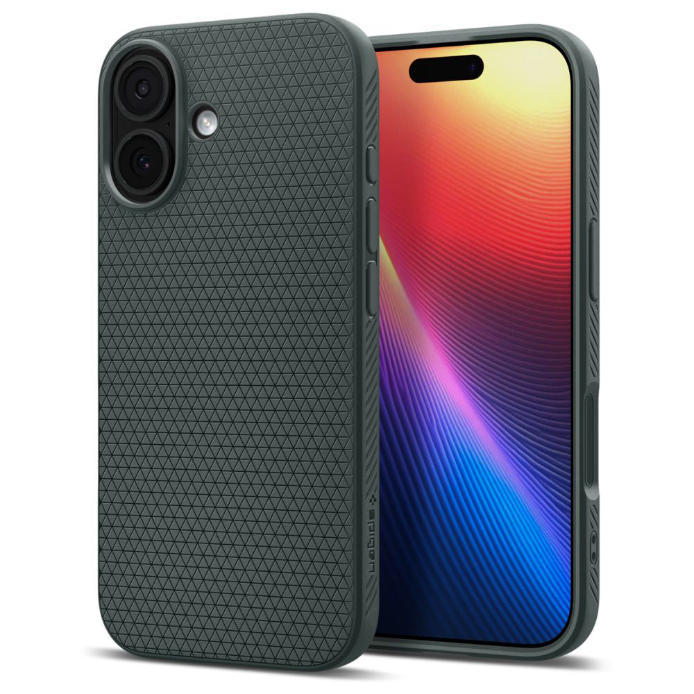 Funda para Apple iPhone 17, Spigen, Liquid Air, Verde