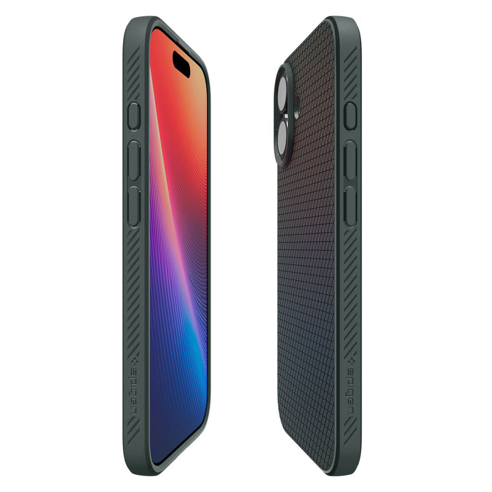 Funda para Apple iPhone 17, Spigen, Liquid Air, Verde