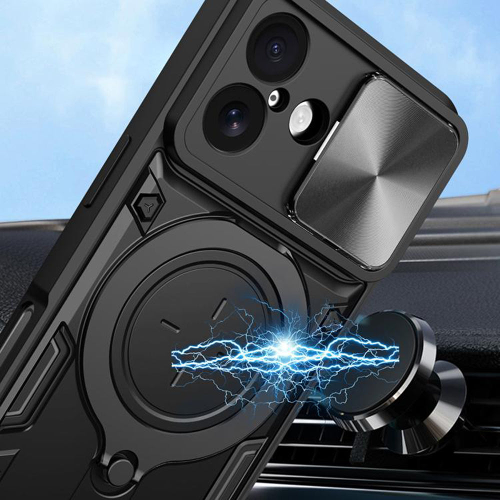 Funda para Apple iPhone 17, Techsuit, CamGuard Pro, Rosa Dorado