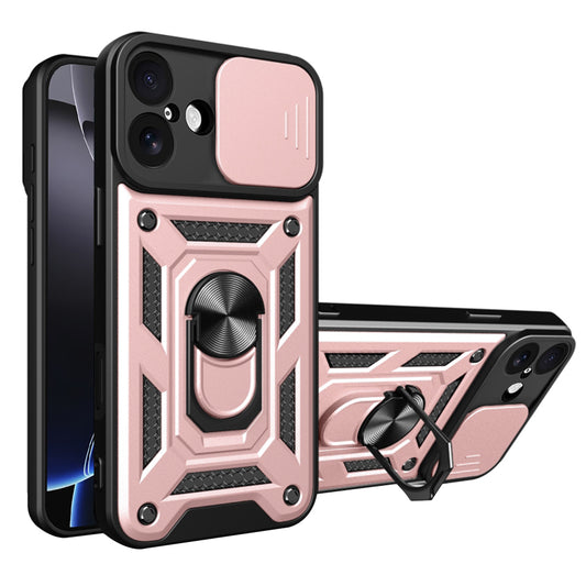 Funda para Apple iPhone 17, Techsuit, CamShield, Rosa
