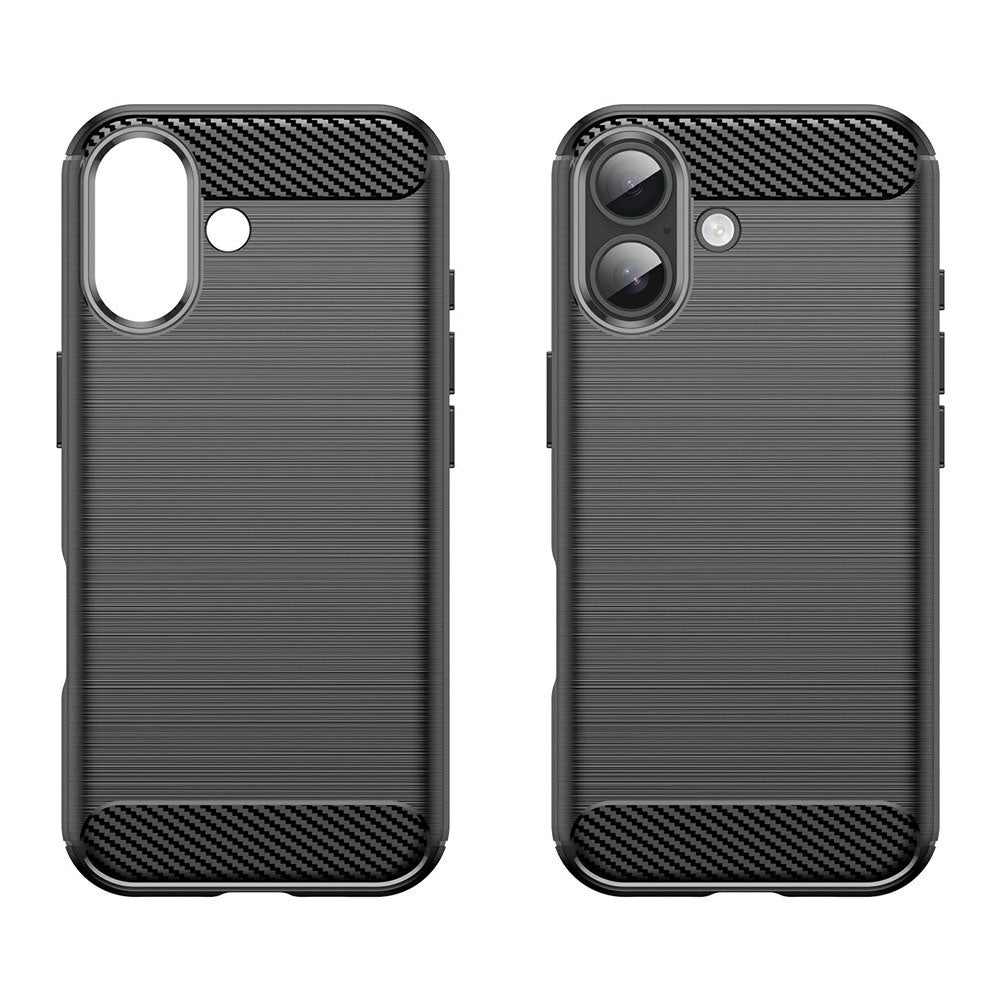 Funda para Apple iPhone 17, Techsuit, Carbono, Negra