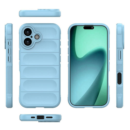 Funda para Apple iPhone 17, Techsuit, Magic Shield, Azul
