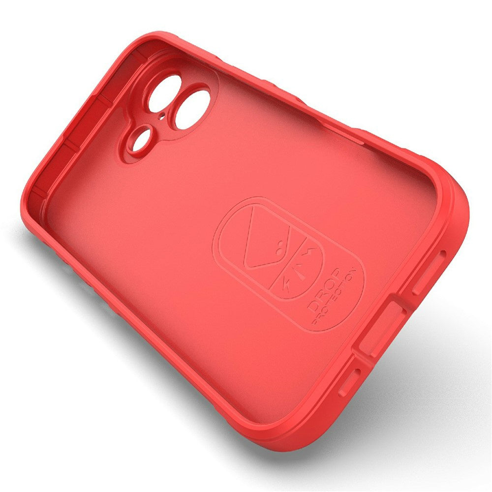 Funda para Apple iPhone 17, Techsuit, Magic Shield, Roja