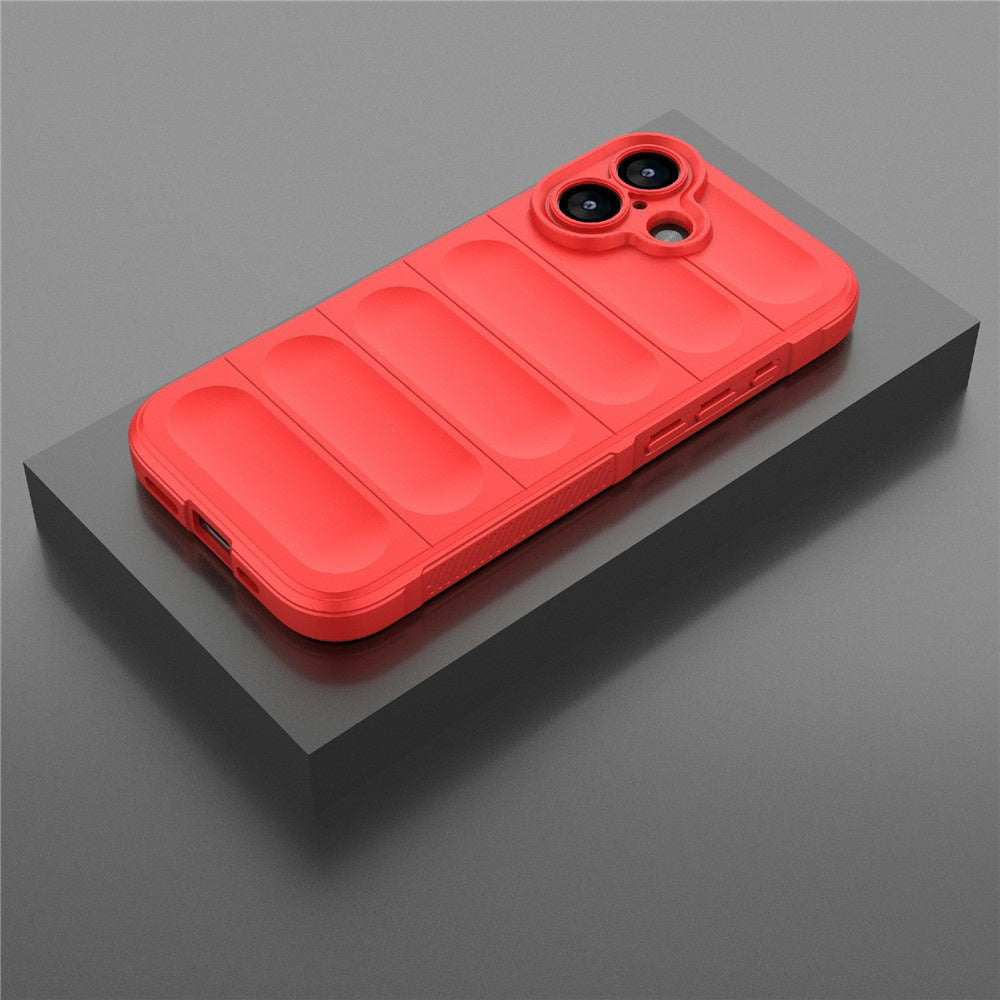 Funda para Apple iPhone 17, Techsuit, Magic Shield, Roja