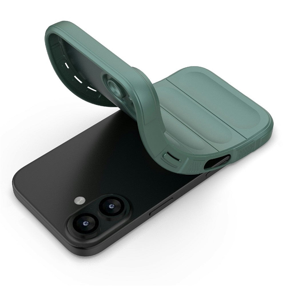 Funda para Apple iPhone 17, Techsuit, Magic Shield, Verde
