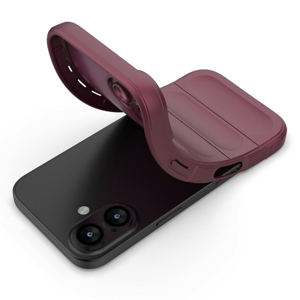 Funda para Apple iPhone 17, Techsuit, Magic Shield, Granate