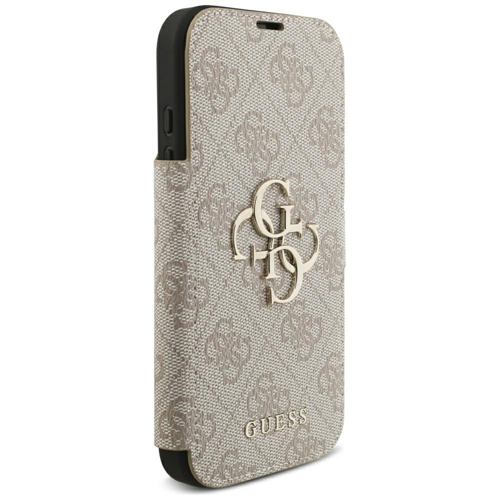 Funda para Apple iPhone 18 Pro / 17 Pro, Guess, Logo Metálico 4G, Rosa