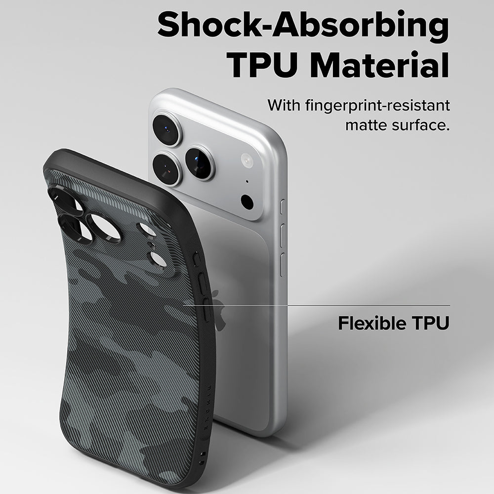 Funda para Apple iPhone 18 Pro / 17 Pro, Ringke, Onyx, Camuflaje
