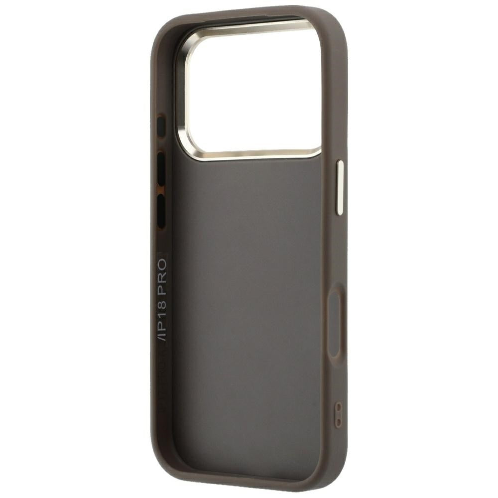 Funda para Apple iPhone 18 Pro Max / 17 Pro Max, Guess, Logo Grande 4G de Resina, Marrón