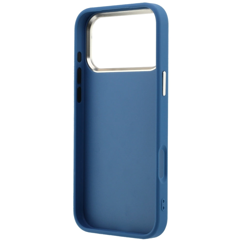 Funda para Apple iPhone 18 Pro Max / 17 Pro Max, Guess, 4G Big Strass Logo, Azul