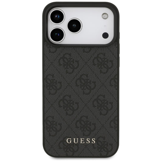 Funda para Apple iPhone 18 Pro Max / 17 Pro Max, Guess, Logo Clásico 4G, Negra