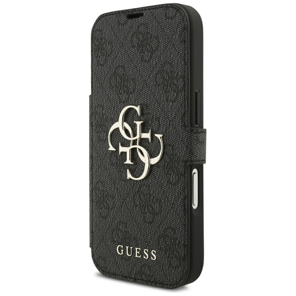 Funda para Apple iPhone 18 Pro Max / 17 Pro Max, Guess, Logo Metálico 4G, Negra