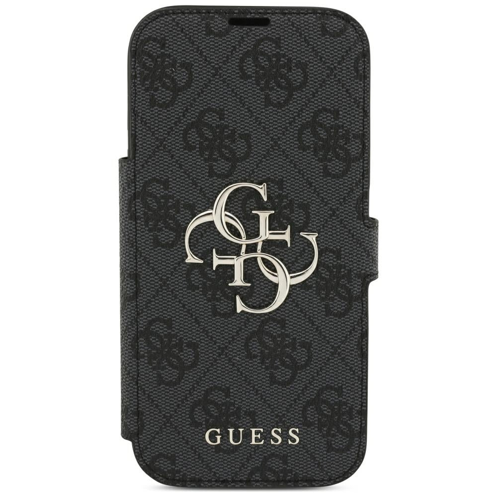 Funda para Apple iPhone 18 Pro Max / 17 Pro Max, Guess, Logo Metálico 4G, Negra