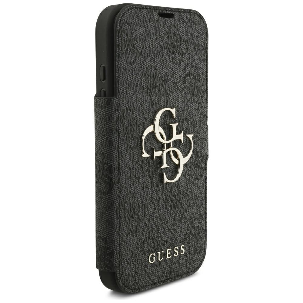 Funda para Apple iPhone 18 Pro Max / 17 Pro Max, Guess, Logo Metálico 4G, Negra