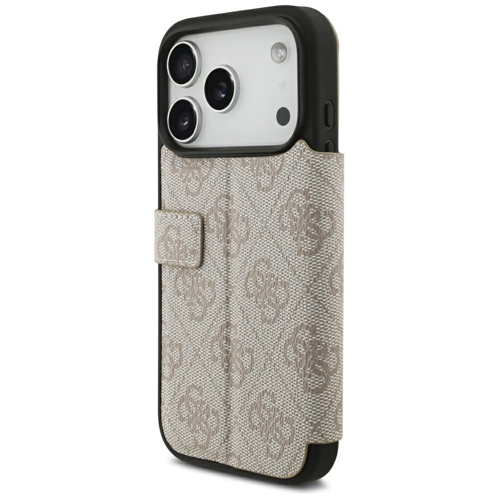 Funda para Apple iPhone 18 Pro Max / 17 Pro Max, Guess, Logo Metálico 4G, Rosa