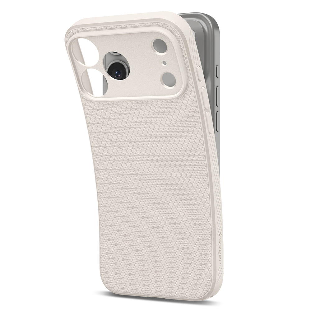 Funda para Apple iPhone 18 Pro Max / 17 Pro Max, Spigen, Liquid Air, Beige ACS12114