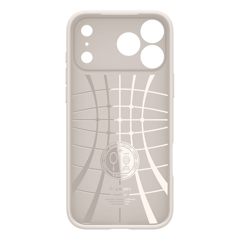 Funda para Apple iPhone 18 Pro Max / 17 Pro Max, Spigen, Liquid Air, Beige ACS12114