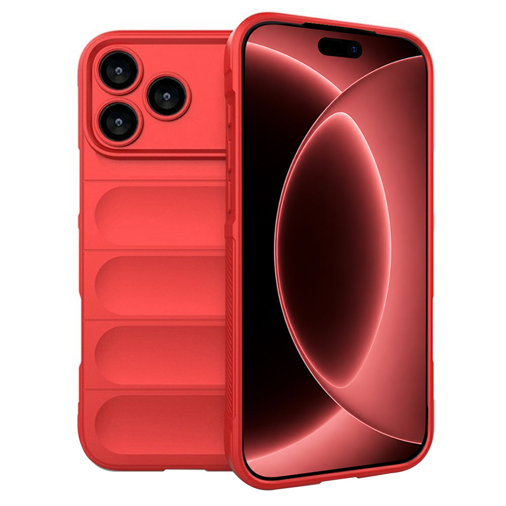 Funda para Apple iPhone 18 Pro Max / 17 Pro Max, Techsuit, Magic Shield, Roja