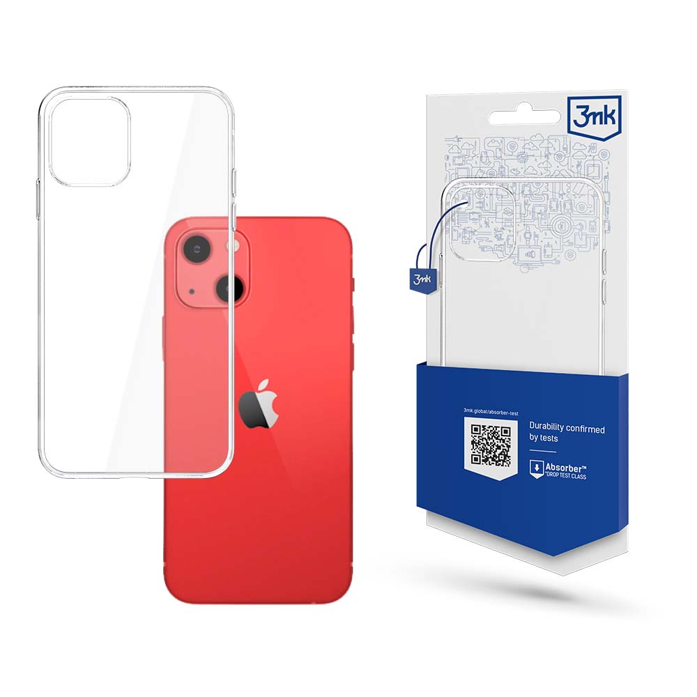 Funda para Apple iPhone 13, 3MK, Transparente