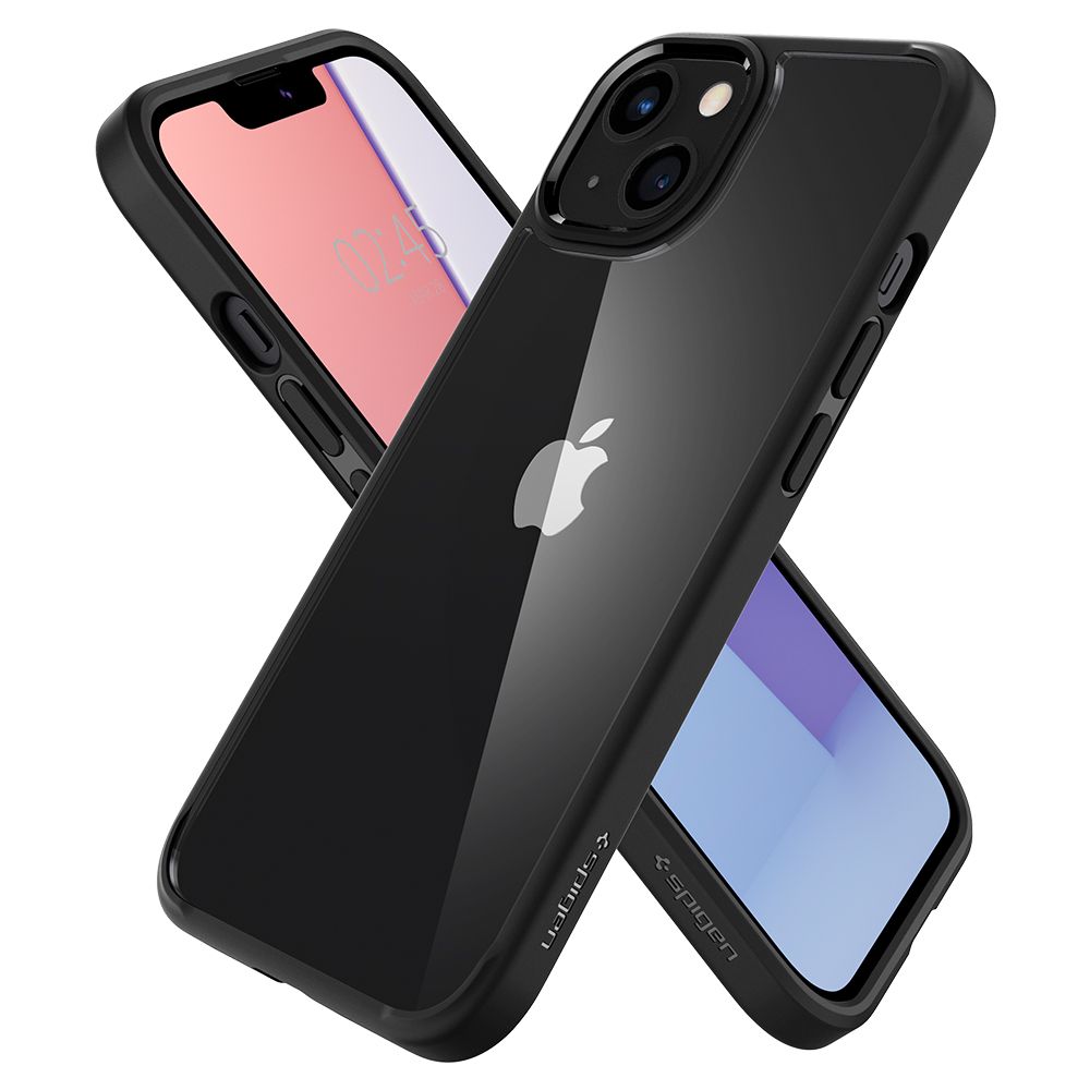 Funda para Apple iPhone 13, Spigen, Ultra Hybrid, Negro