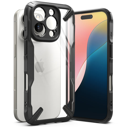 Funda para Apple iPhone 16, Ringke, Fusion X, Negro