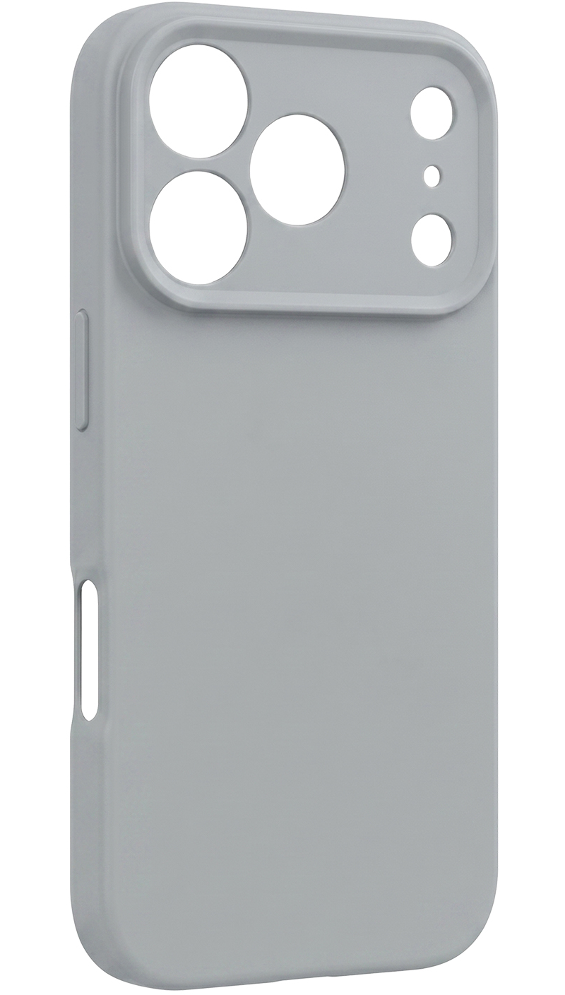 Funda para Apple iPhone 17 Pro Max, OEM, Silicona, Gris