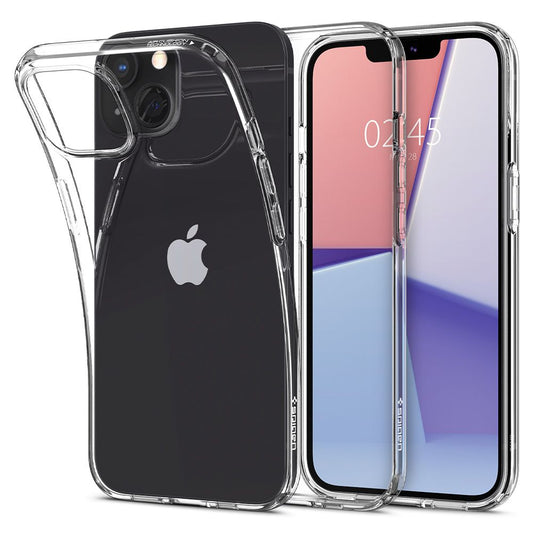 Funda para Apple iPhone 13, Spigen, Cristal líquido, Transparente
