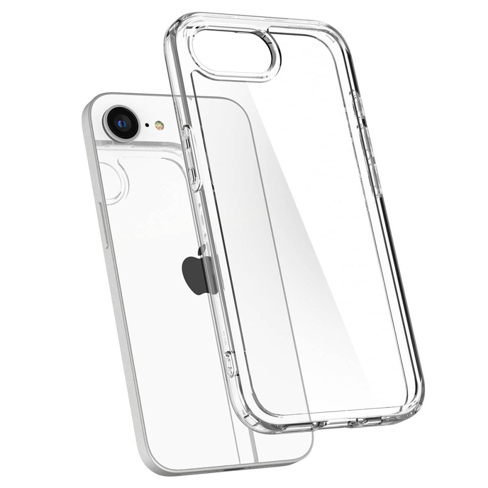 Funda para Apple iPhone 17e / 16e, Spigen, Ultra Hybrid, Transparente ACS09160