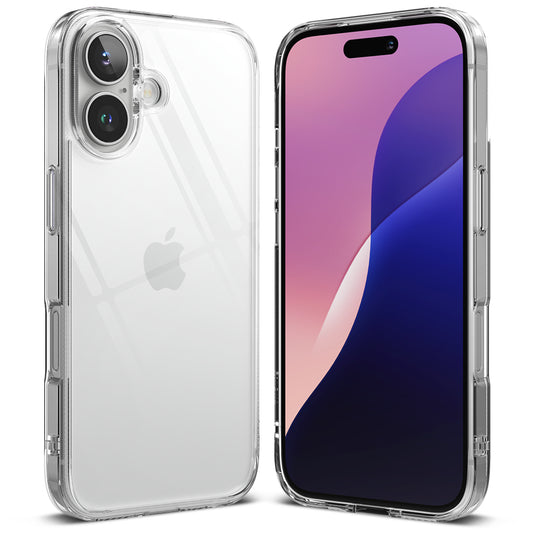 Funda para Apple iPhone 16, Ringke, Fusion, Transparente