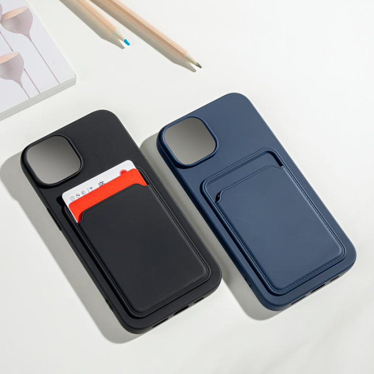 Funda para Apple iPhone 15 Pro, XO Design, Ranura para Tarjeta, Morado