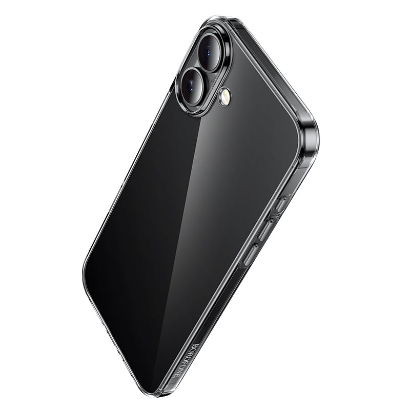 Funda para Apple iPhone 17, Borofone, BI4 Ice, Transparente