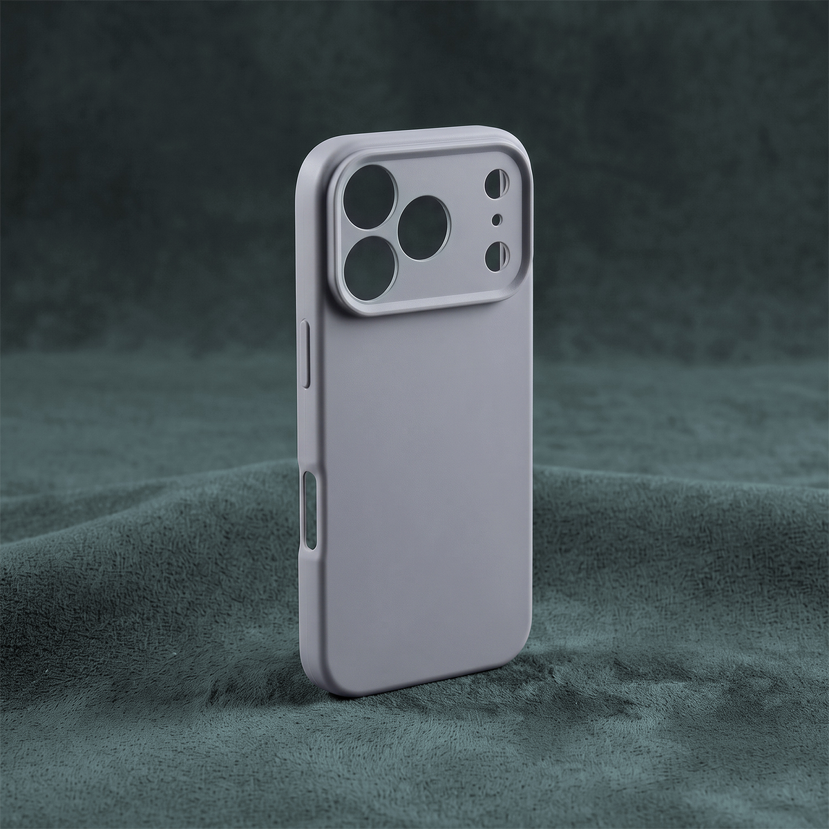 Funda para Apple iPhone 17 Pro Max, OEM, Silicona, Gris