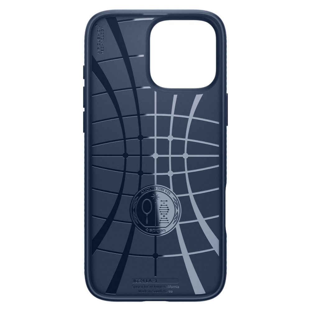 Funda para Apple iPhone 16 Pro Max, Spigen, Liquid Air, Azul ACS07989