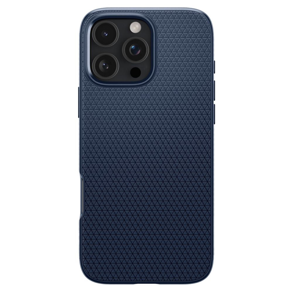 Funda para Apple iPhone 16 Pro Max, Spigen, Liquid Air, Azul ACS07989