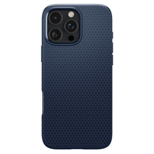 Funda para Apple iPhone 16 Pro Max, Spigen, Liquid Air, Azul ACS07989