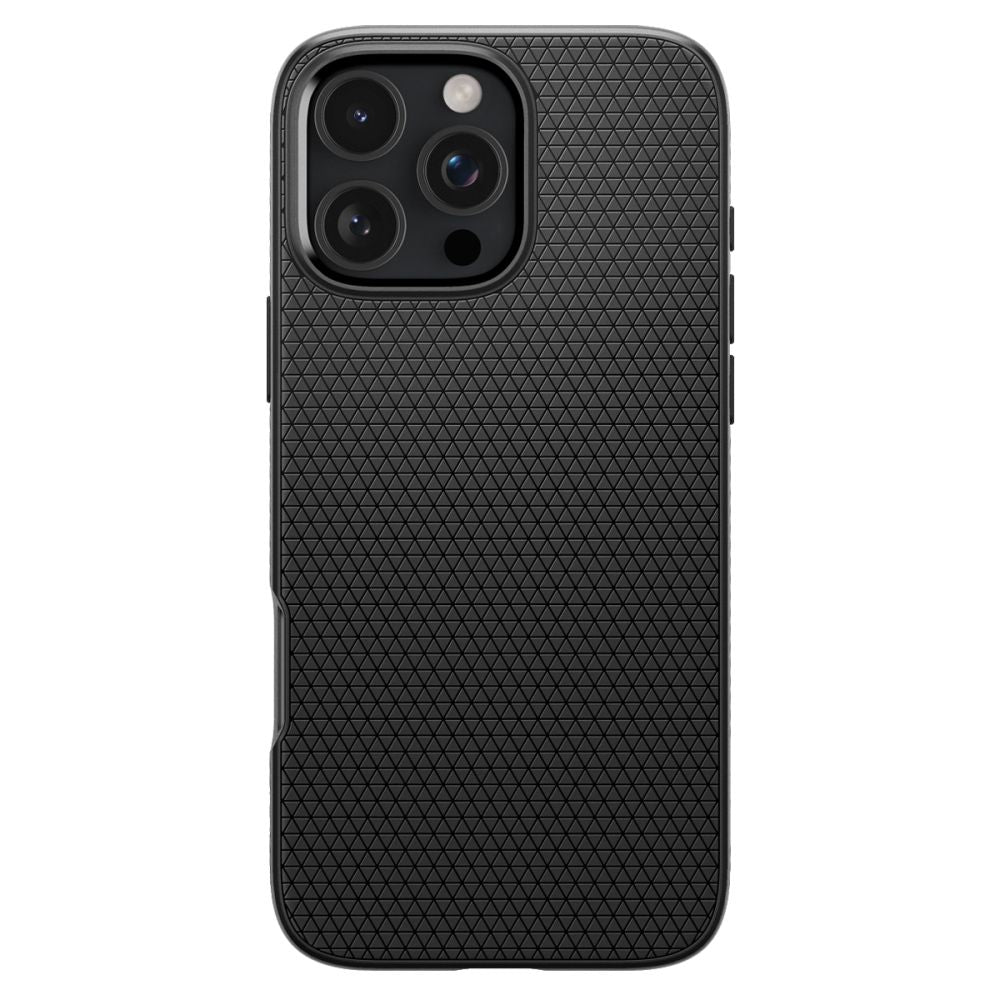 Funda para Apple iPhone 16 Pro, Spigen, Liquid Air, Negra Mate ACS08117