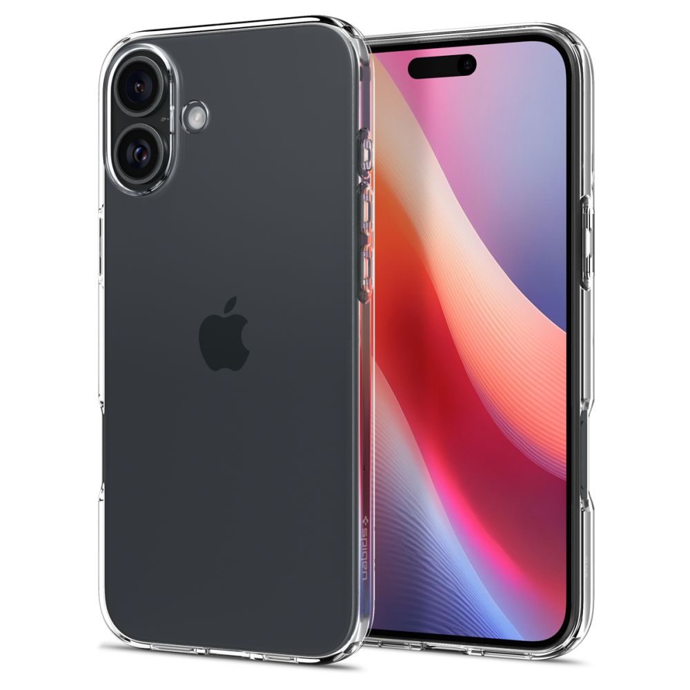 Funda para Apple iPhone 16, Spigen, cristal líquido, transparente ACS08190
