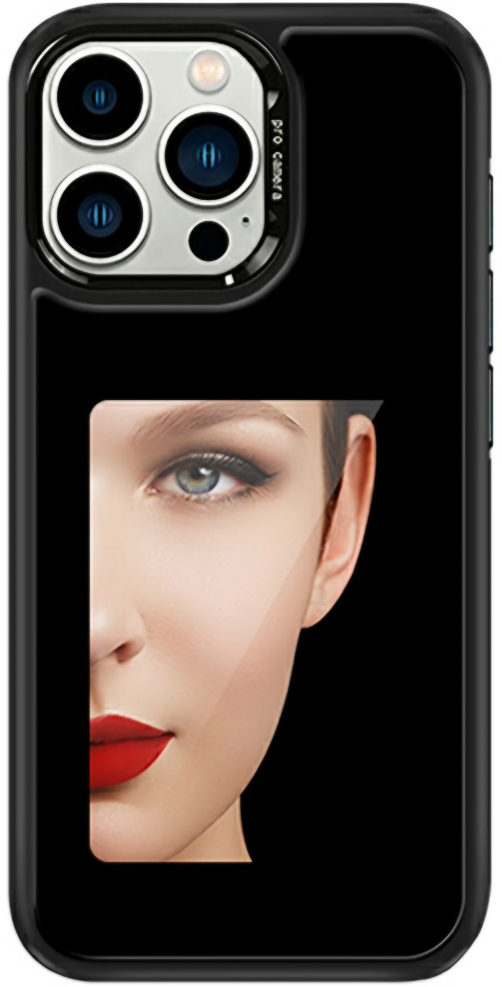 Funda para Apple iPhone 15 Pro, OEM, Pantalla Personalizada E-Ink (4 pulgadas), Negra