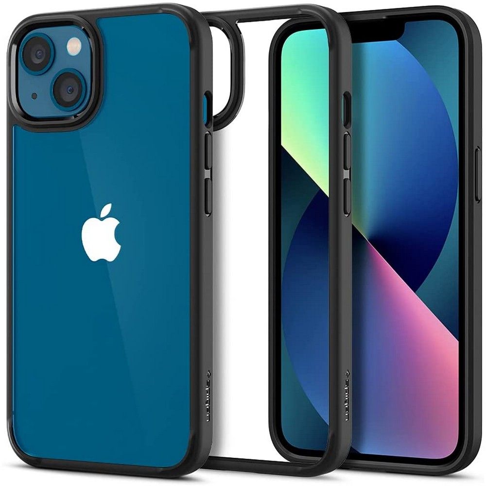 Funda para Apple iPhone 13, Spigen, Ultra Hybrid, Negro