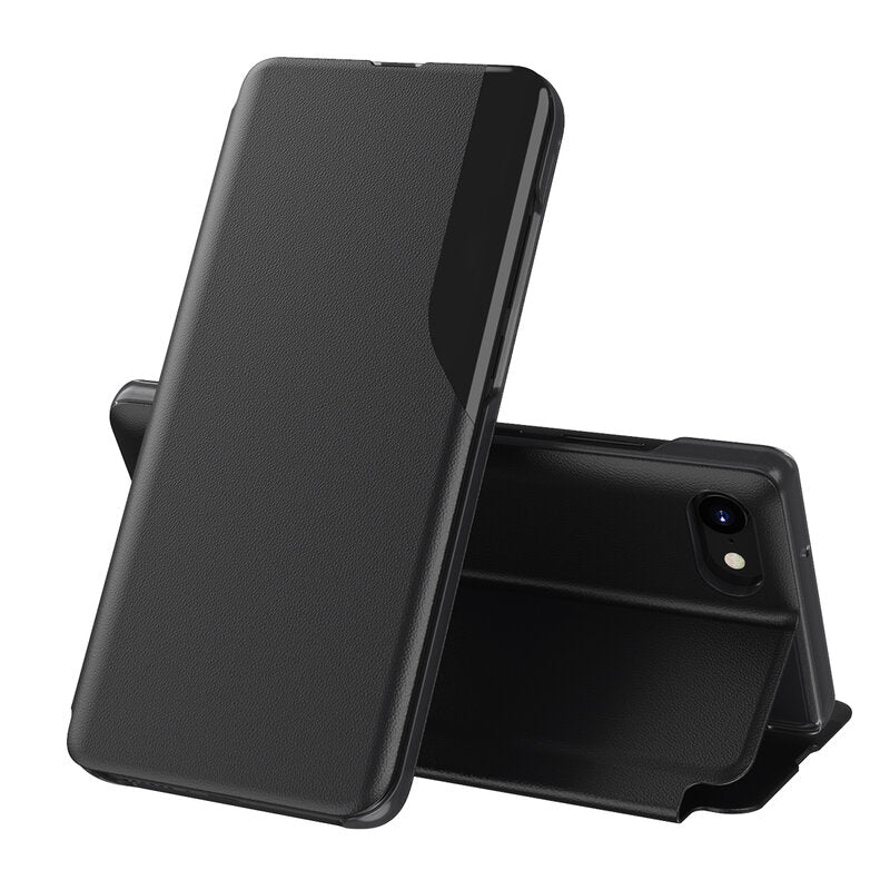 Funda para Apple iPhone SE (2022) / SE (2020) / 8 / 7, Techsuit, eFold, Negra